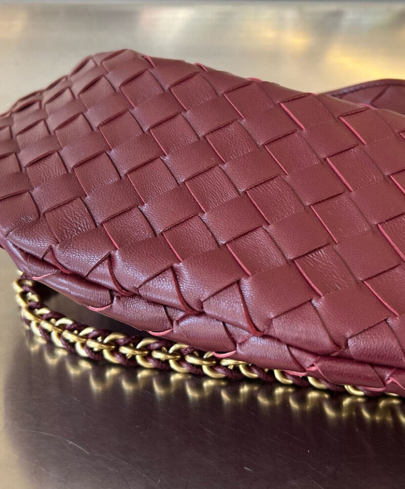 Bottega Veneta Sardine With Chain Mauve